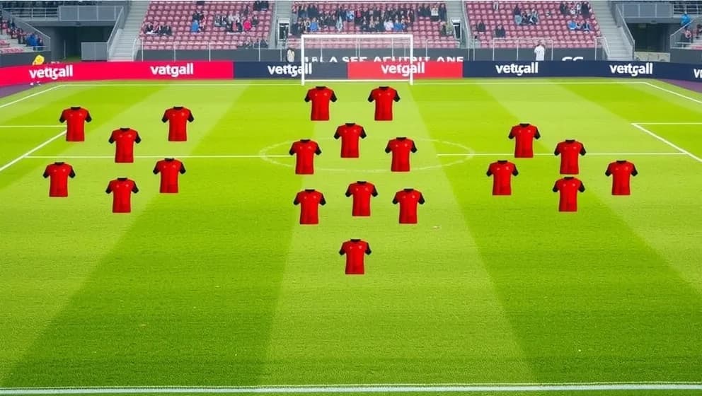 Opstilling for Manchester United mod Wolves